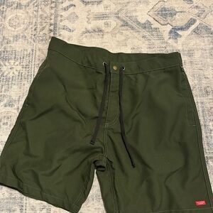 Seager Men's Green Shorts